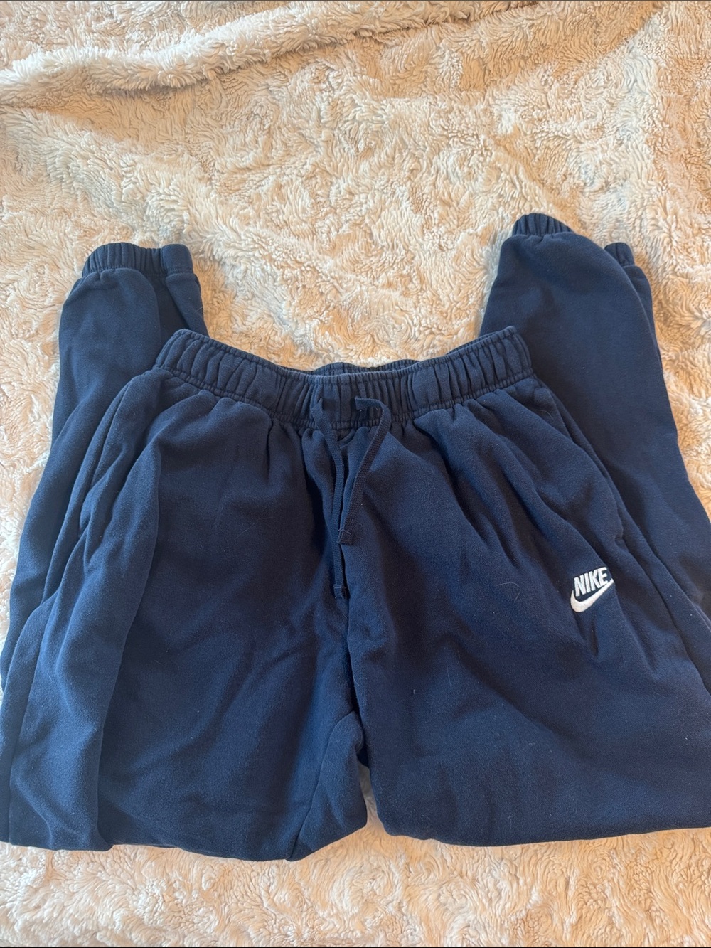 Nike Navy Blue women’s Fleece sweatpants